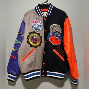 SMOKE RISE All Star Varsity Jacket Hipster Urban NYC
